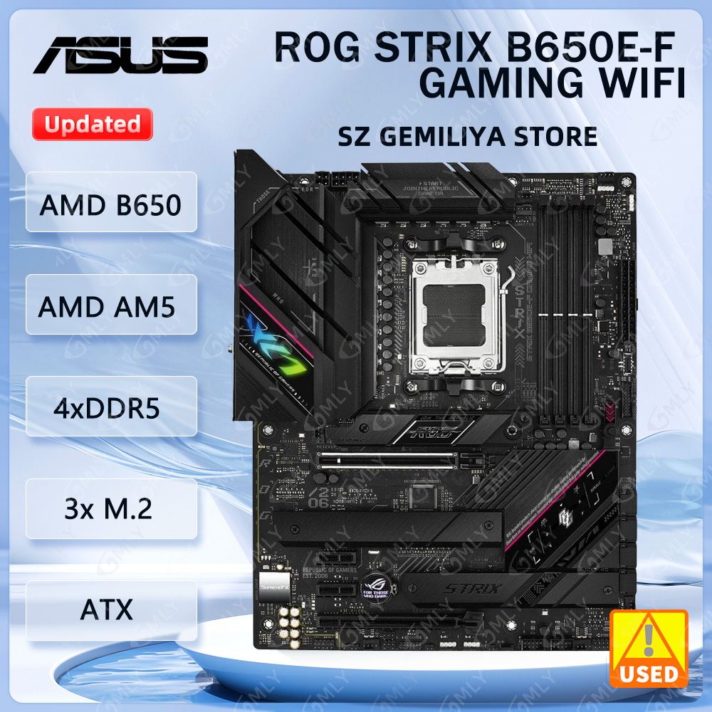 ASUS ROG STRIX B650E-F GAMING  - X870E Atx Motherboard recension och pris