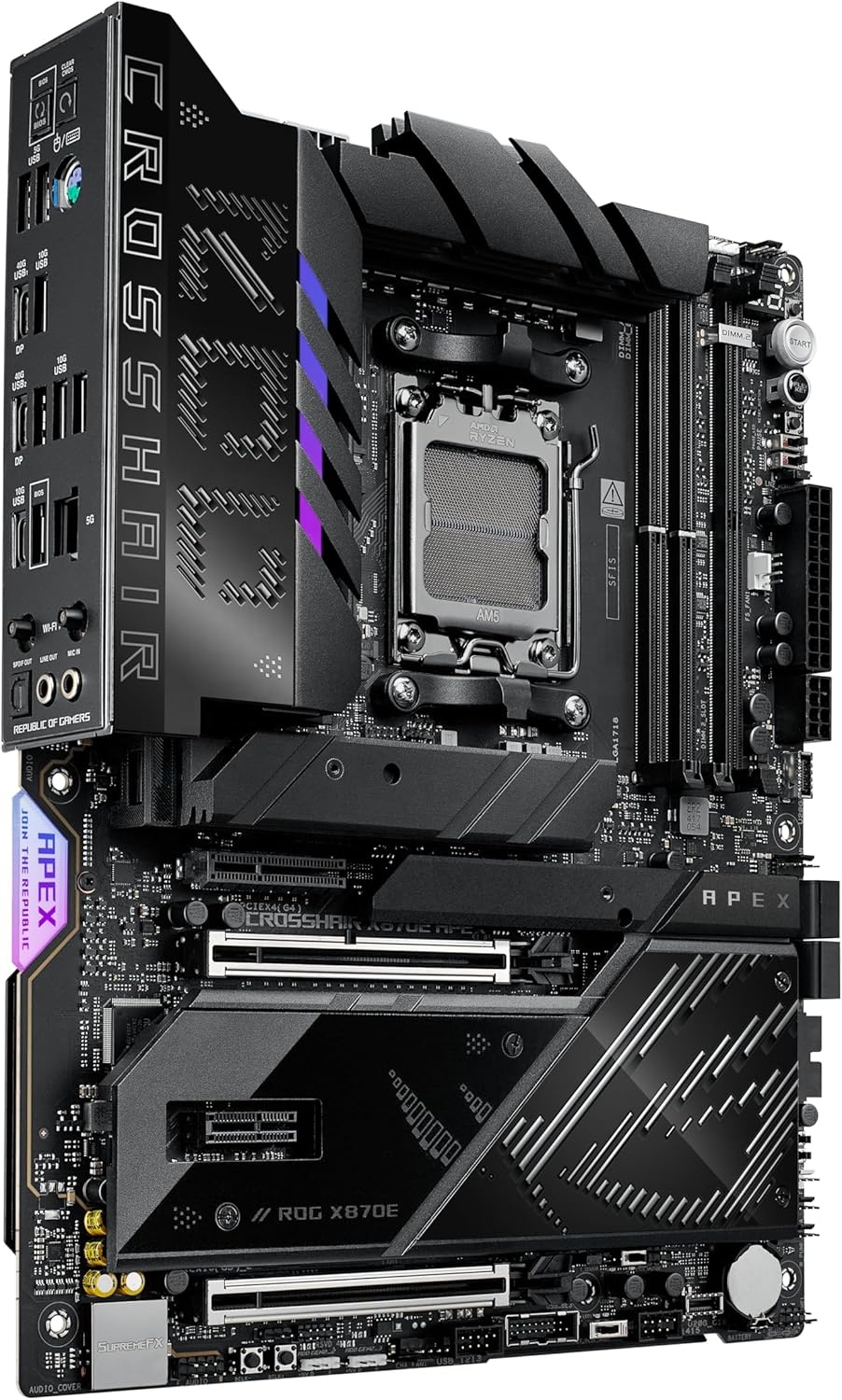 Rog Crosshair X870e Apex X870e - X870E Atx Motherboard recension och pris